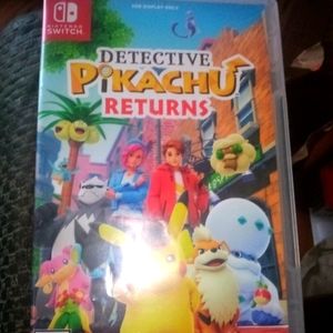 Detective Pikachu Returns Nintendo Switch